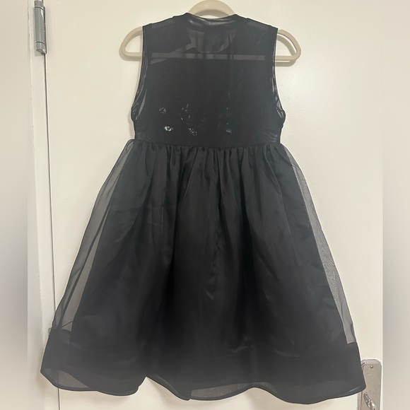 NWT Cynthia Rowley Gems Mesh Organza Empire Dress - Picture 10 of 13